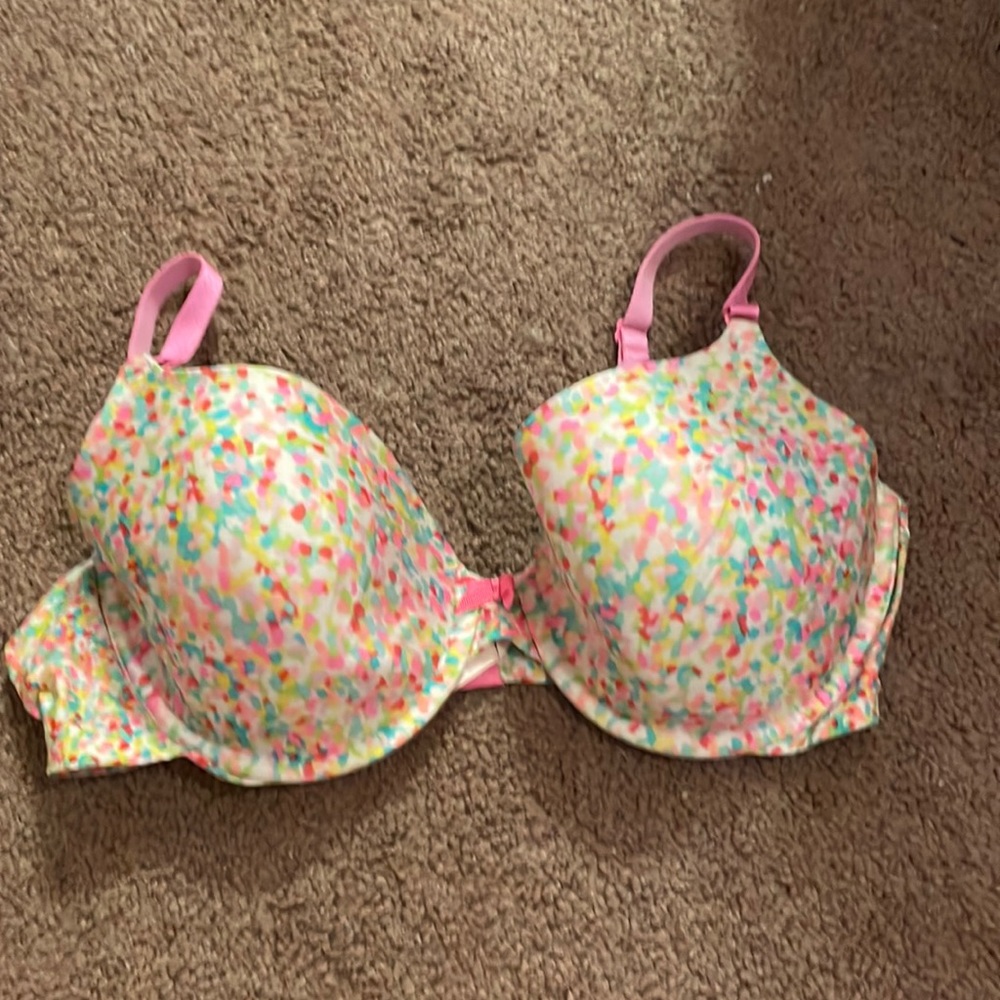 Confetti Print Victoria’s secret Bra